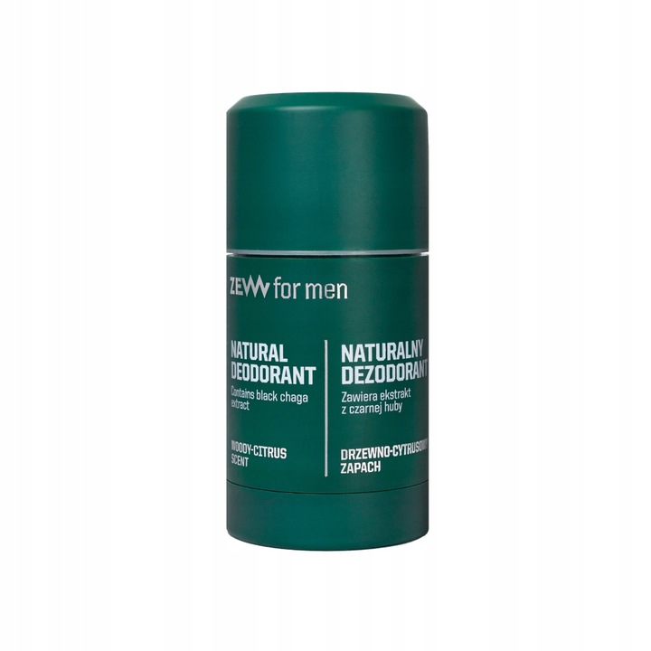 ZEW FOR MEN NATURALNY DEZODORANT W SZTYFCIE 80g