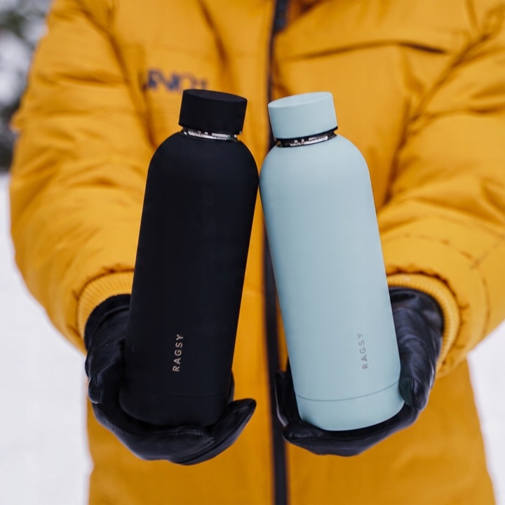 Butelka Termiczna Mojo 500 ml BPA FREE 12/24H - Orange/Pomarańczowa