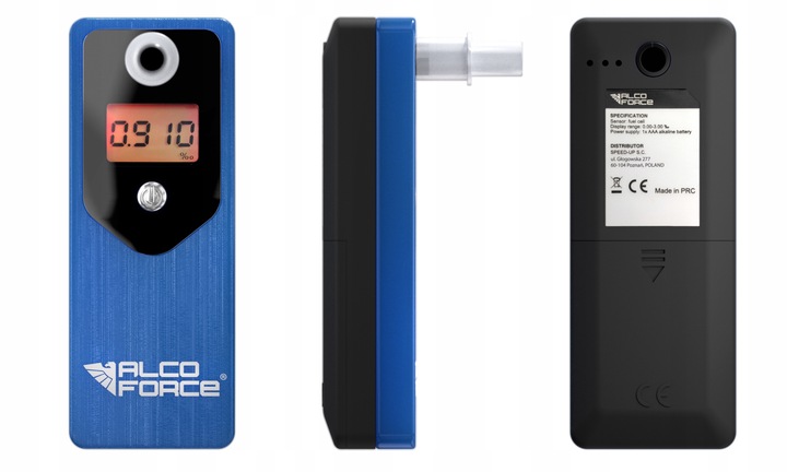 #Alkomat Alcoforce EVO 1 ROK Kalibracji ustniki