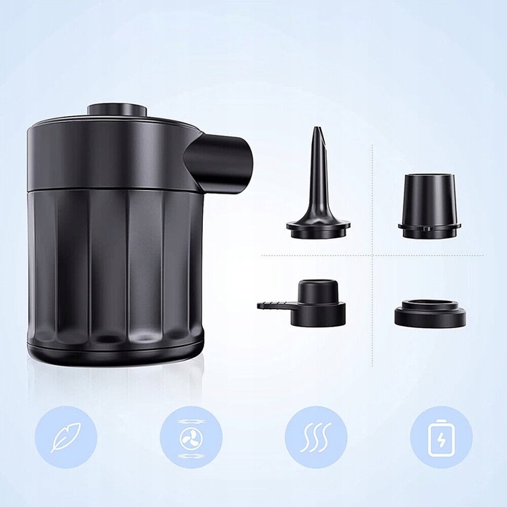 POMPKA AKUMULATOROWA Bezprzewodowa ELEKTRYCZNA do BASENU MATERACA KOMPRESOR