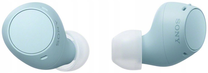 NIEBIESKIE Słuchawki Bezprzewodowe Dokanałowe SONY WF-C510 Bluetooth