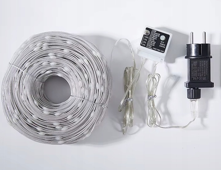 Lampki druciki mikro 400LED 40 METRÓW + programator