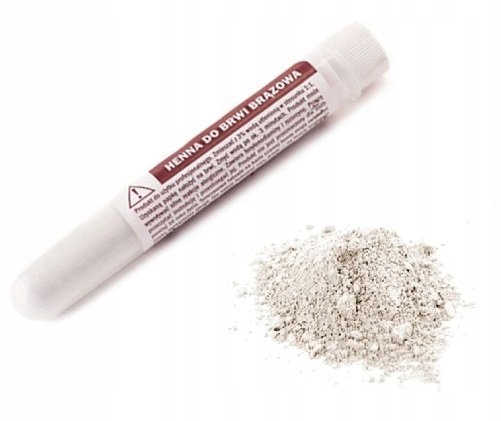 Henna Proszkowa Krakowska do Brwi Brązowa 10ml