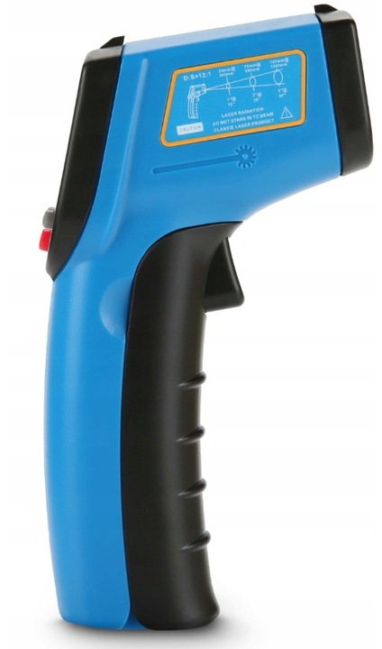 PIROMETR TERMOMETR LASEROWY BEZDOTYKOWY MIERNIK TEMPERATURY -50 +530 st.C