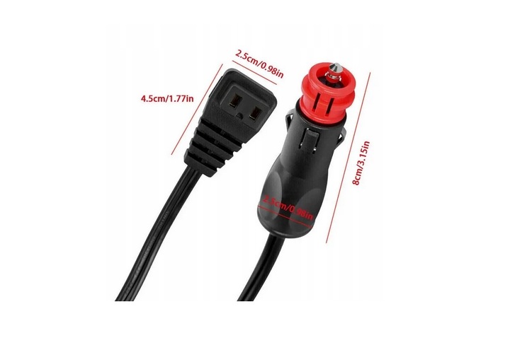 Przewód kabel zasilający do lodówek Dometic Waeco 4 m 12V