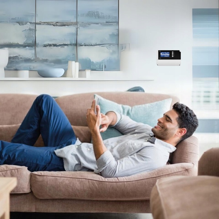 STEROWNIK REGULATOR LISTWA STERUJĄCA OGRZEWANIEM 4 SEKCJE STREFY L-4X WiFi