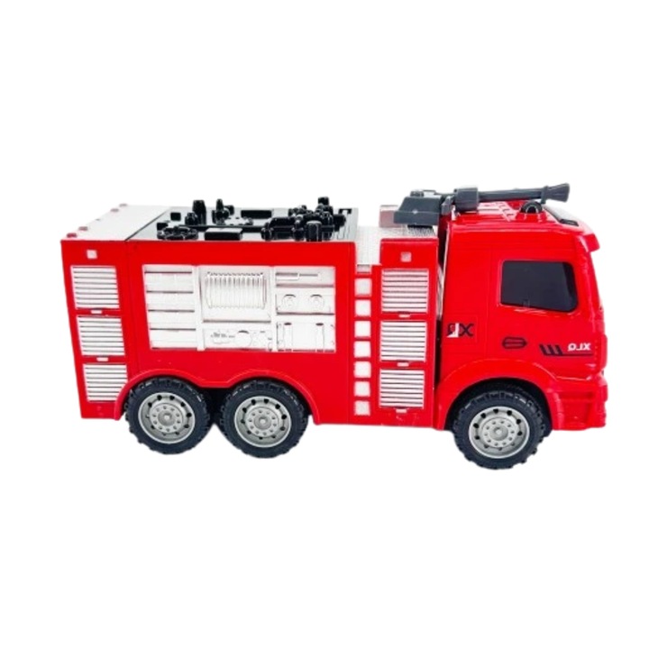STRAŻ POŻARNA WÓZ POJAZD STRAŻACKI ZDALNIE STEROWANY MAŁY STRAŻAK DŹWIĘK