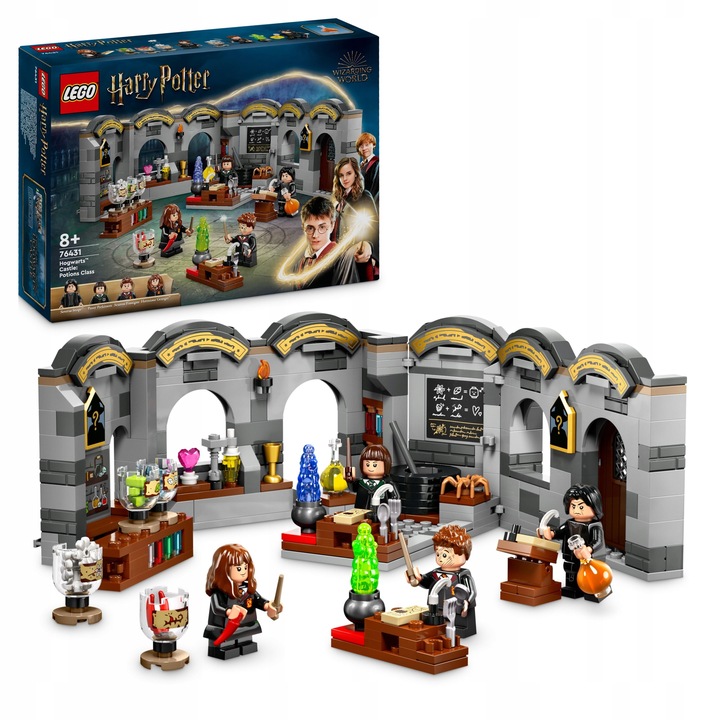 LEGO HARRY POTTER ZAMEK HOGWART: ZAJĘCIA Z ELIKSIRÓW 76431 PREZENT