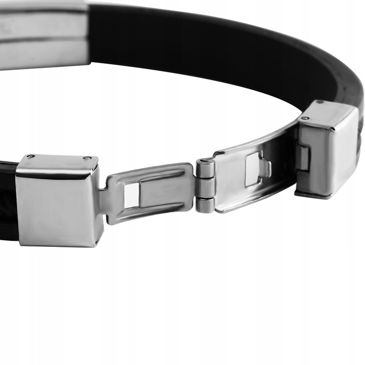 EKSKLUZYWNA BRANSOLETKA męska stal 316 + GRAWER