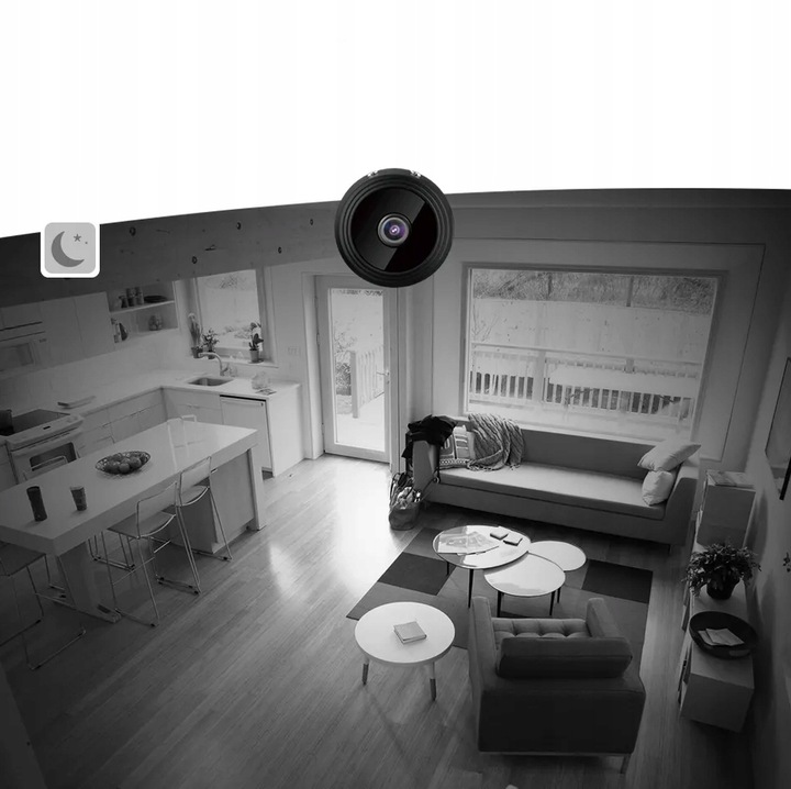 MINI KAMERA WIFI SZPIEGOWSKA IP SMART FULL HD MONITORING BEZPRZEWODOWA A9