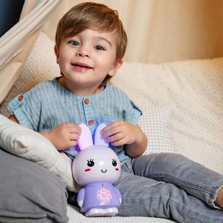 ALILO HONEY BUNNY KRÓLICZEK INTERAKTYWNY MP3 PIOSENKI BAJKI LAMPKA