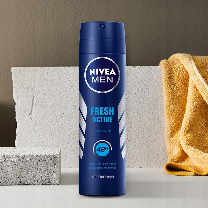 NIVEA Antyperspirant Men Fresh Active 150ml
