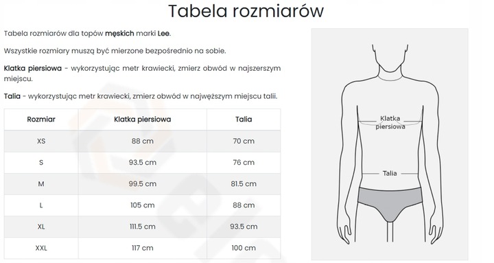 Męska Koszula LEE LEE BUTTON DOWN L