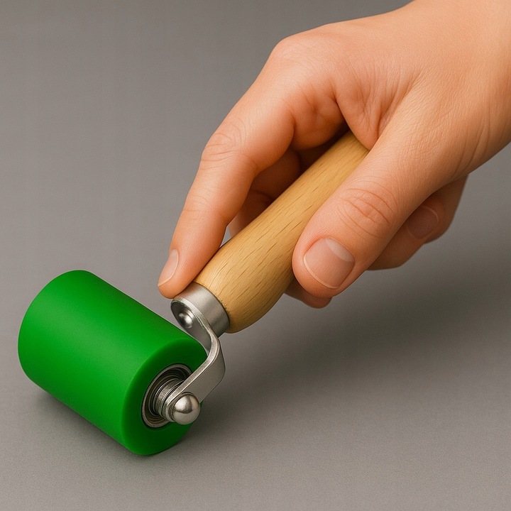 Wałek dociskowy silikonowy 40mm do aplikacji folii i mat wygłuszających