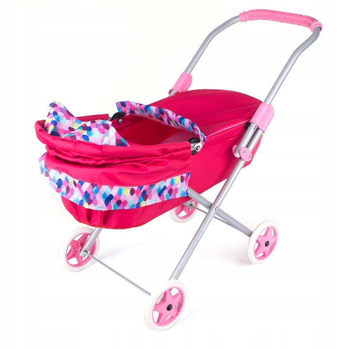 WÓZEK LALKOWY DLA LALEK WÓZEK GONDOLA GŁĘBOKI