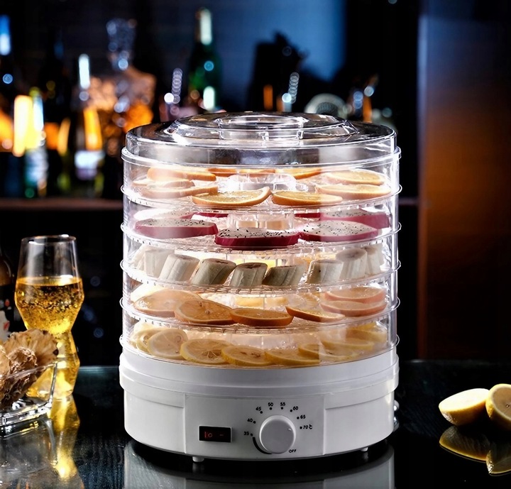 SUSZARKA DO GRZYBÓW OWOCÓW WARZYW SPOŻYWCZA DUŻA 5 SIT 4 CM 500W ŻYWNOŚCI