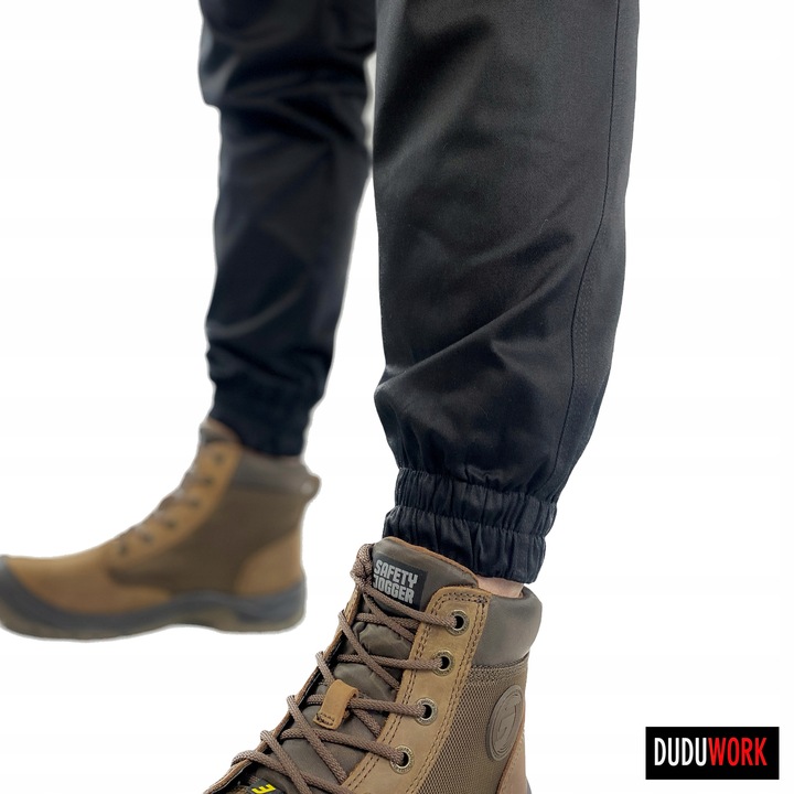 Joggery ROBOCZE BHP DuduWork Czarne Elastyczne 44