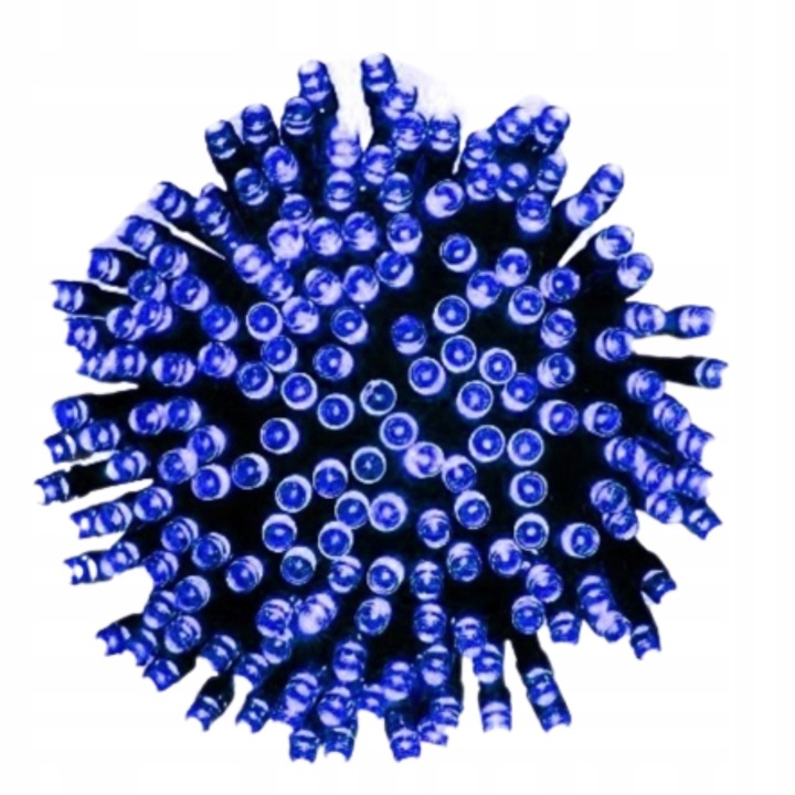 LAMPKI CHOINKOWE 500 LED NIEBIESKIE ZEWNĘTRZNE WEW PROGRAMATOR MOCNE