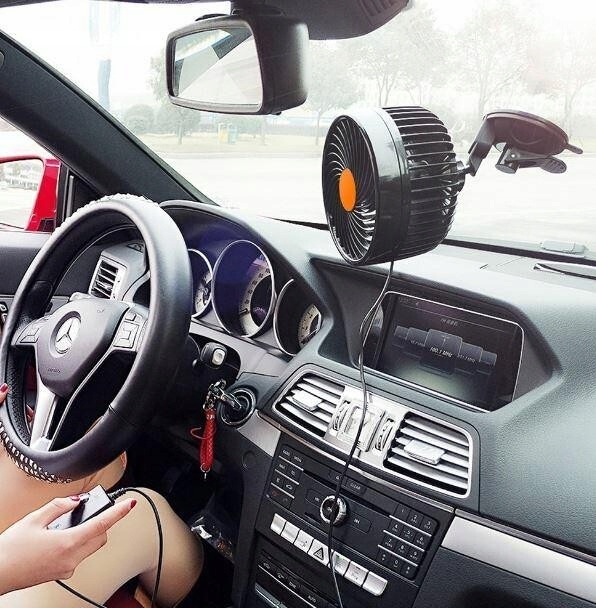 Wentylator - TURBO -24V - przyssawka 6"