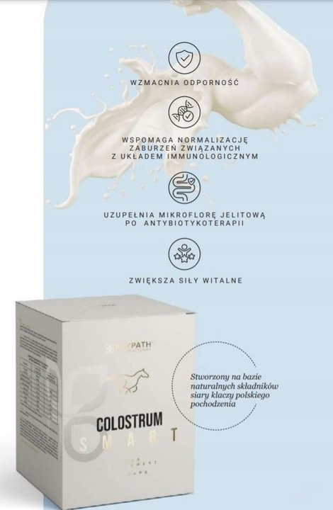 Suplement diety Raypath Colostrum Cavalli colostrum kapsułki 60 szt.