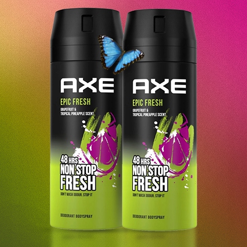 AXE Epic Fresh Body dezodorant 2x150 ml DEO