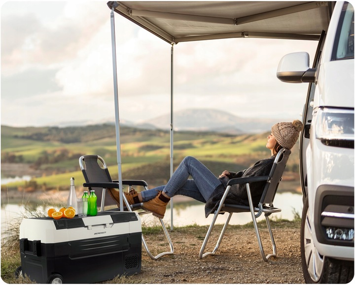 LODÓWKA KOMPRESOROWA TURYSTYCZNA SAMOCHODOWA ZAMRAŻARKA ICEMAX 32L