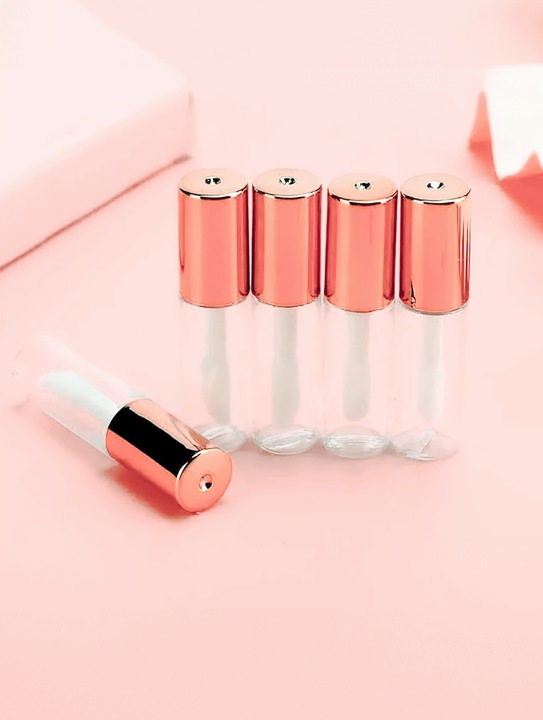 POJEMNIK NA BŁYSZCZYK OLEJEK JEDNORAZOWY BUTELECZKA Z APLIKATOREM 1.2 ml