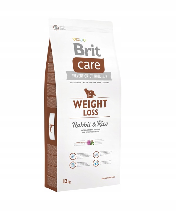 BRIT CARE WEIGHT LOSS RABBIT RICE 12kg