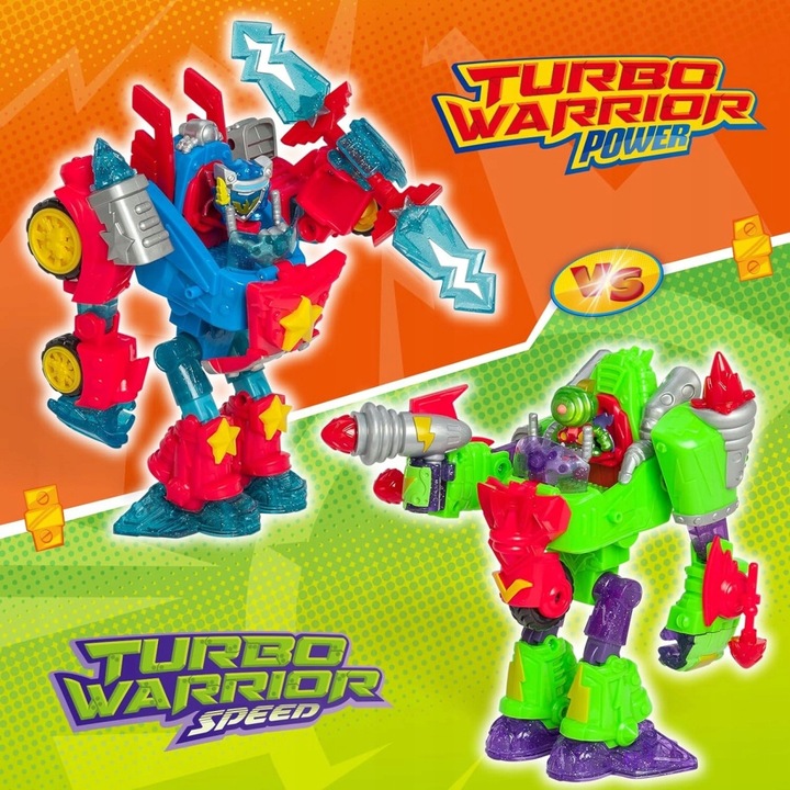Super Zings Things Zestaw Robot Turbo Warrior Speed Transformujący