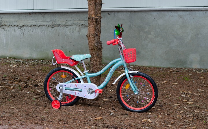 Rower dziecięcy Formula ALICIA koło 18 " turkusowy