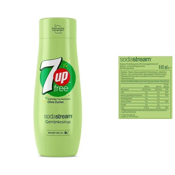 SYROP KONCENTRAT SODASTREAM MOUNTAIN DEW CZARNY