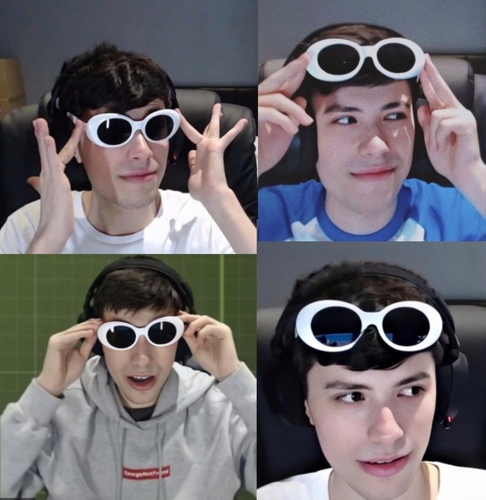 OKULARY PRZECIWSŁONECZNE KURT COBAIN NIRVANA BIAŁE