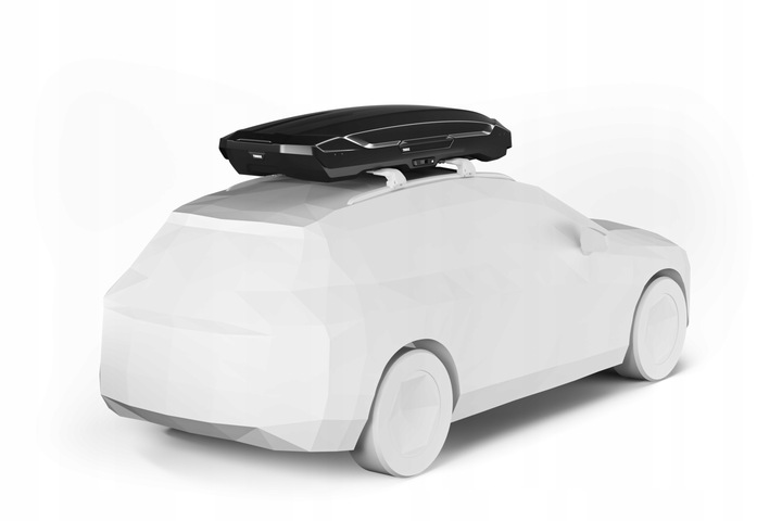 Box bagażnik dachowy Kufer Thule Motion 3 XXL LOW Black 450 litrów | NOWOŚĆ