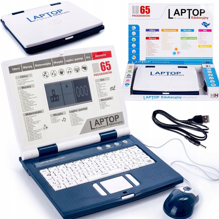 KOMPUTER LAPTOP 65 PROGRAMÓW 20189