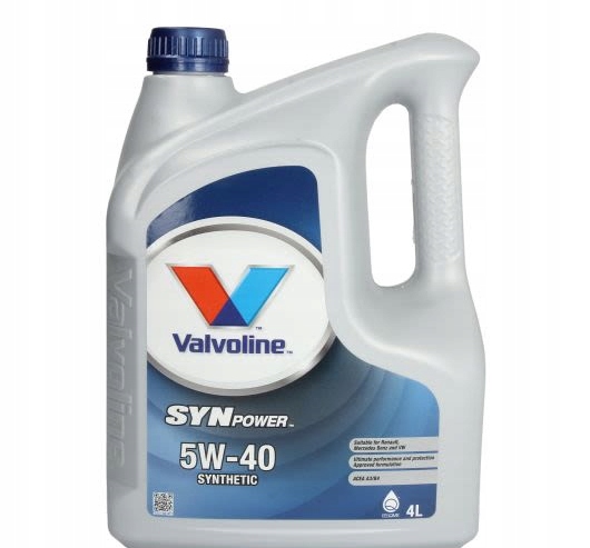 Olej Valvoline SYNPOWER 5W40 4L