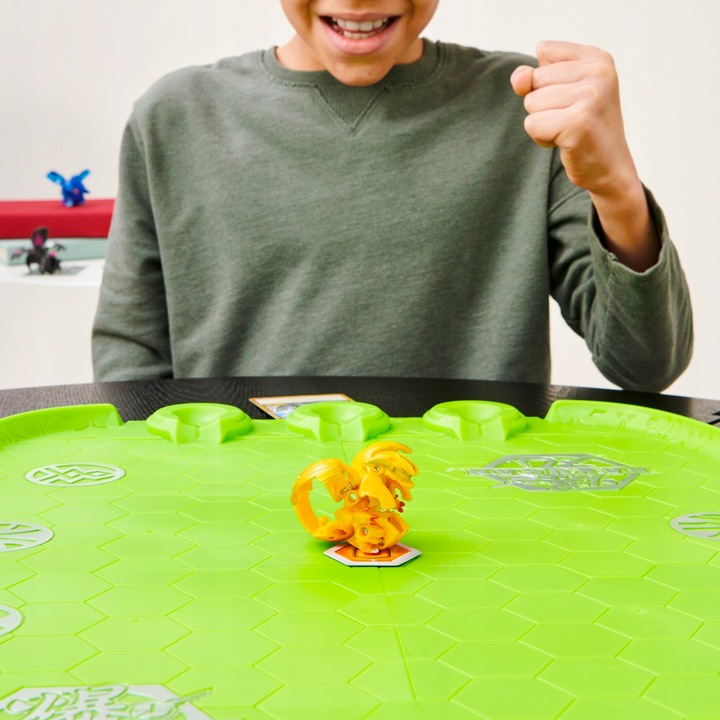 ZESTAW BAKUGAN BATTLE ARENA EVO LEONIDAS + FIGURKA I KARTY