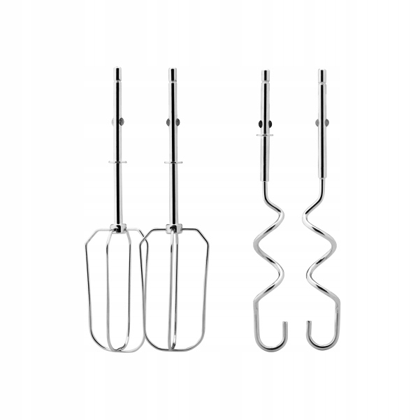 Solidny Mikser Ręczny ZELMER Robot Kuchenny 400W Chromowane Mieszadła