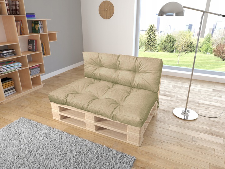 PODUSZKI NA PALETY MATERAC 120X80X40 KOMPLET