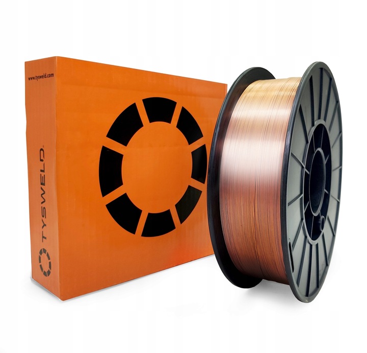 Drut spawalniczy MIG/MAG fi 0,6 mm 5 kg | TYSWELD T20/SG2 | Niemiecki