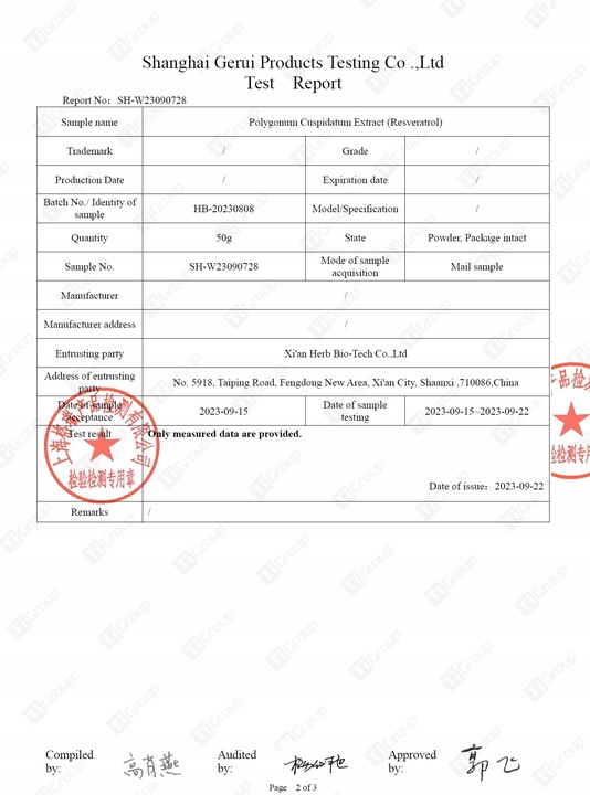 Resweratrol Resveratrol Rdest Japoński 15g proszek