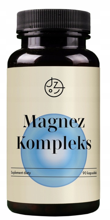 Magnez Complex Bisglicynian + Jabłczan + Taurynian Jemy Zdrowo 90 kapsułek
