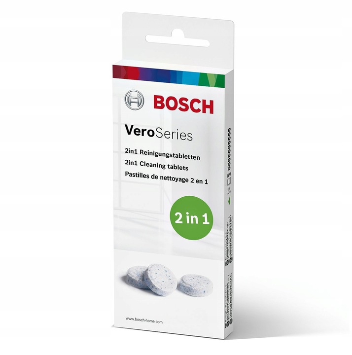 BOSCH TABLETKI CZYSZCZĄCE DO EKSPRESÓW TCZ8001 A