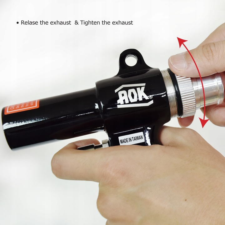 Odkurzacz Pneumatyczny AOK z Zestawem 4 końcówek