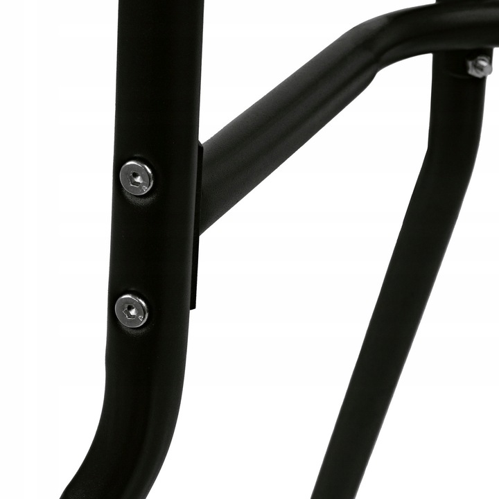 Stolik Metalowy Półokrągły ze Szklanym Blatem Hartowanym do Balkonu Taras