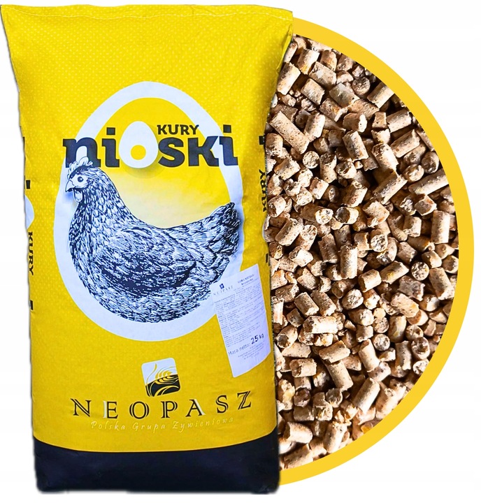 Pasza dla kur niosek NEOPASZ Nioska Karpacka GRANULAT 25 KG