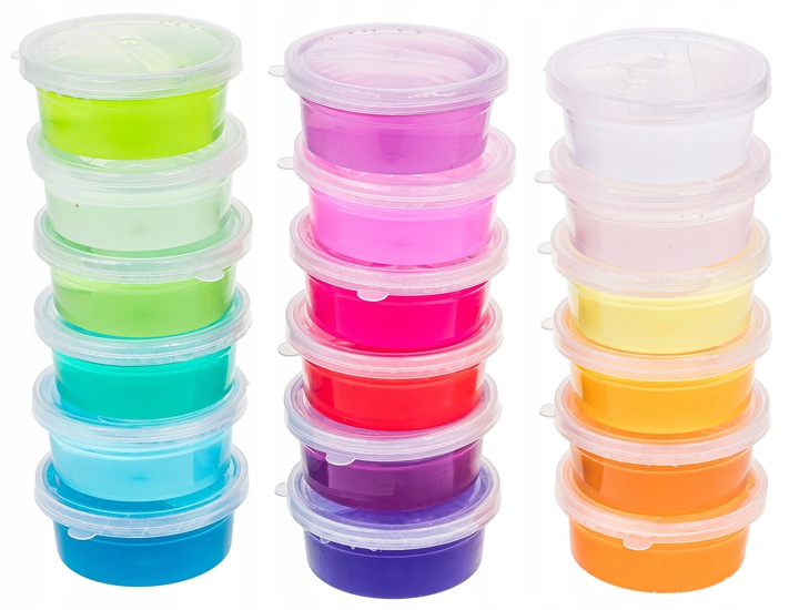 ZESTAW DO ROBIENIA SLIME FABRYKA LABORATORIUM XXL SLIME BOX GLUT JUMBO