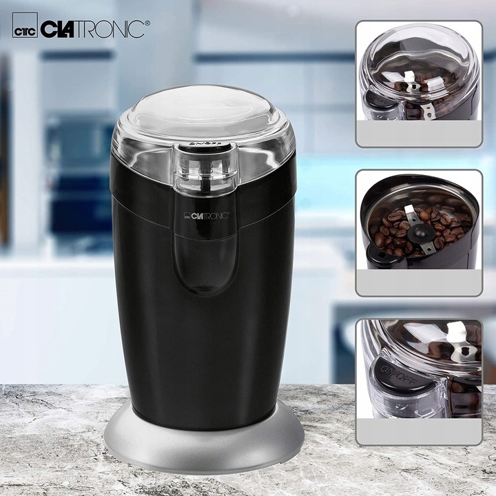 NIEMIECKI MŁYNEK DO ZIAREN ZIARENEK KAWY ROZDRABNIACZ CLATRONIC