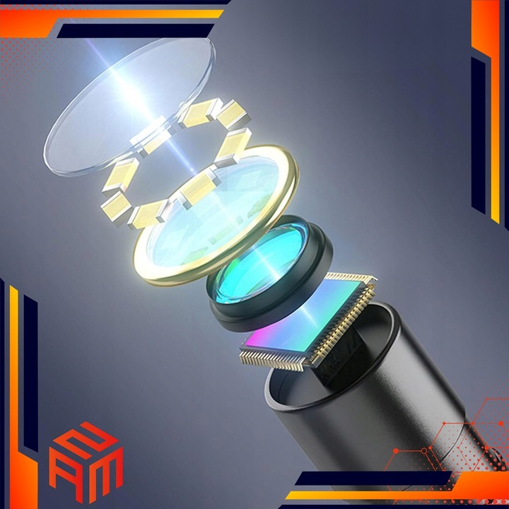 Kamera Endoskopowa Inspekcyjna 1080p 5m Bezprzewodowa Przemysłowa Zestaw