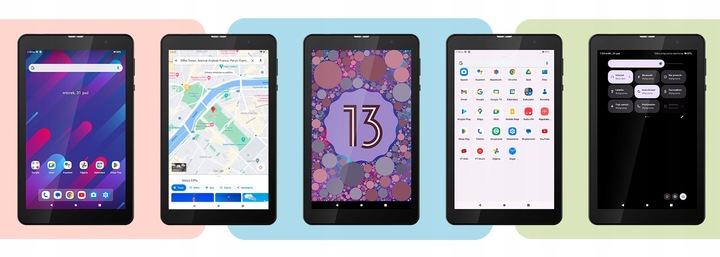 Tablet Kruger&Matz 8" EAGLE 806 3/32GB GPS USB-C 4G LTE SIM OTG Android 13