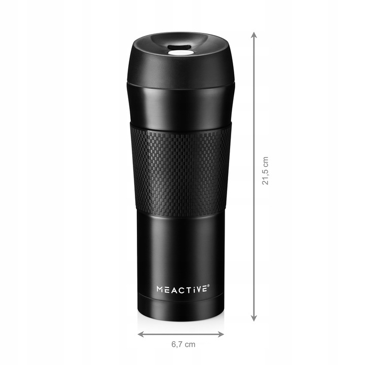Kubek termiczny TERMOS GORĄCE NAPOJE Herbata Kawa SZCZELNY 400ml MEACTIVE